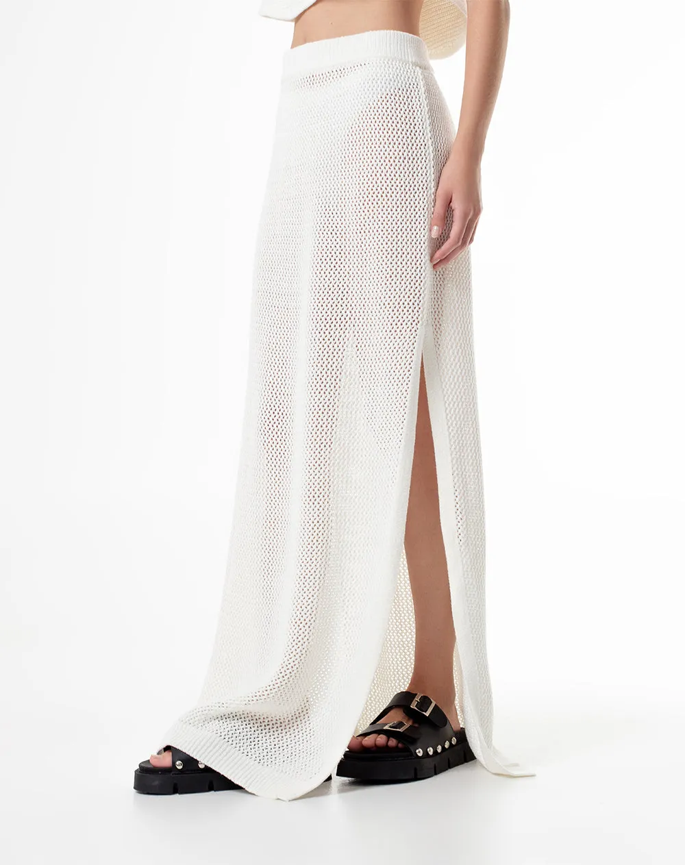 Falda larga tiro alto habana sold by Gef product image thumbnail 3