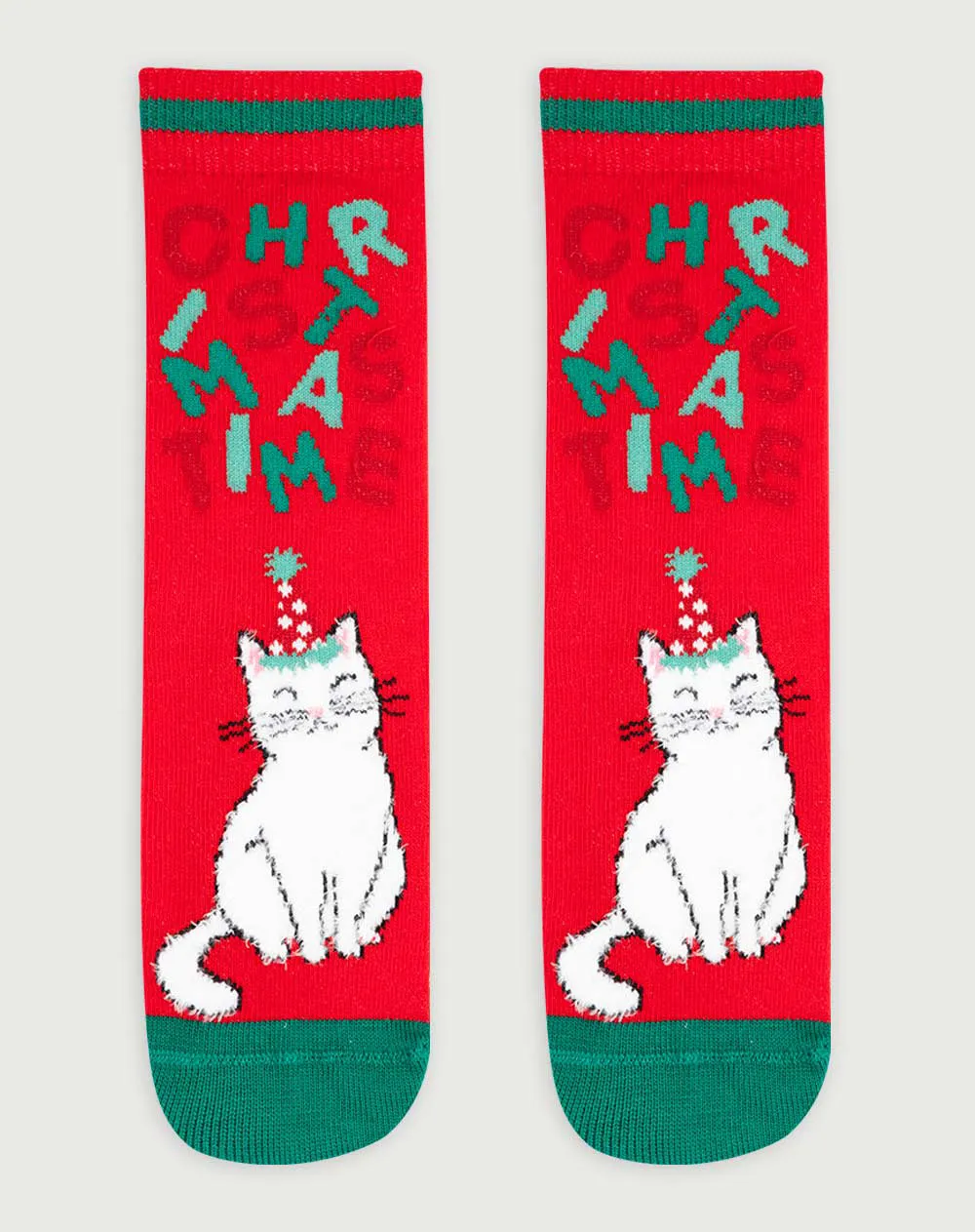 Medias largas rojas dibujo sold by Gef