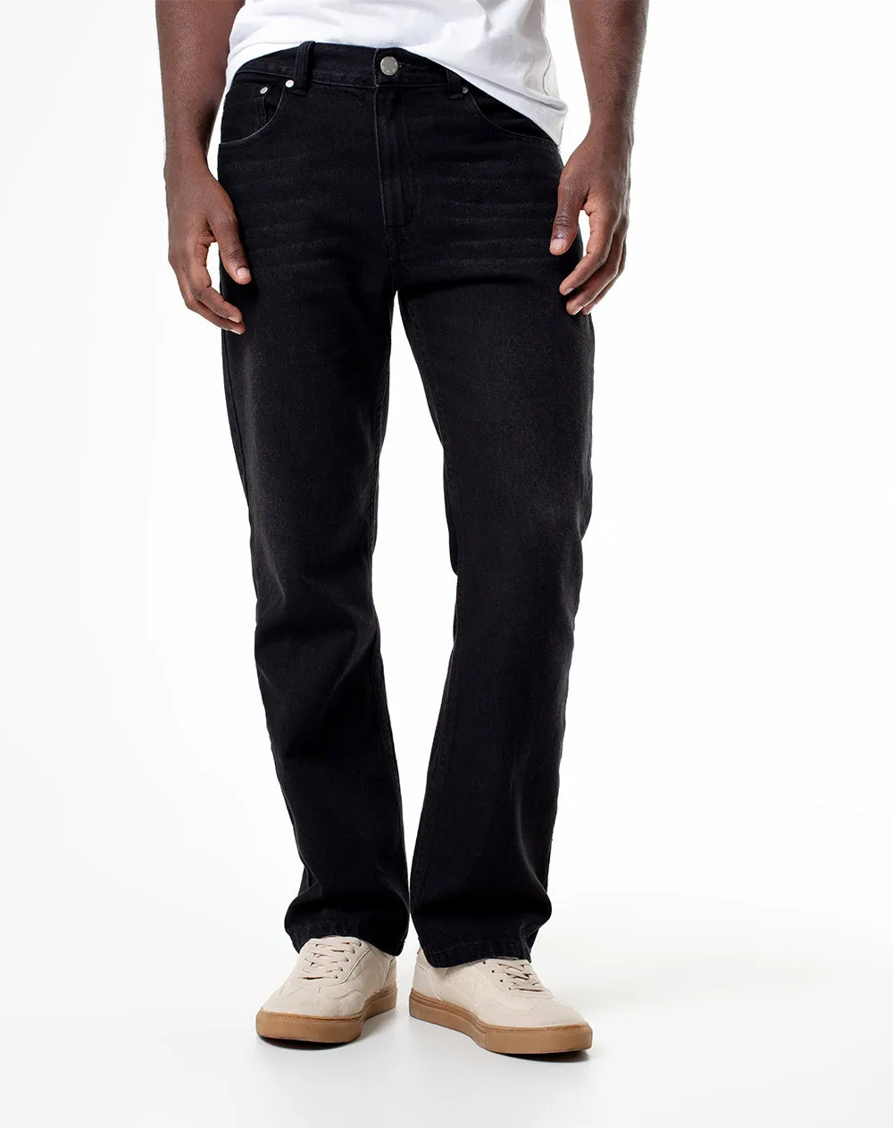 Jean recto negro hombre sold by Gef product image thumbnail 3