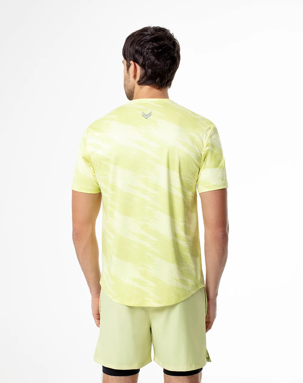 Camiseta slim fit manga corta verde estampada sold by Gef product image thumbnail 2