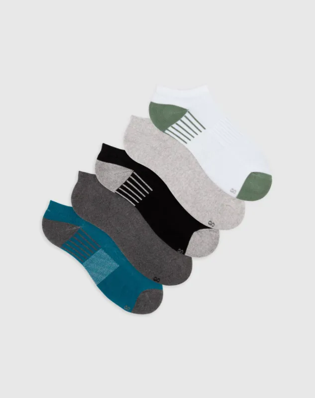 Medias para hombre tobilleras cortas pack x5unds surtidas sold by Gef