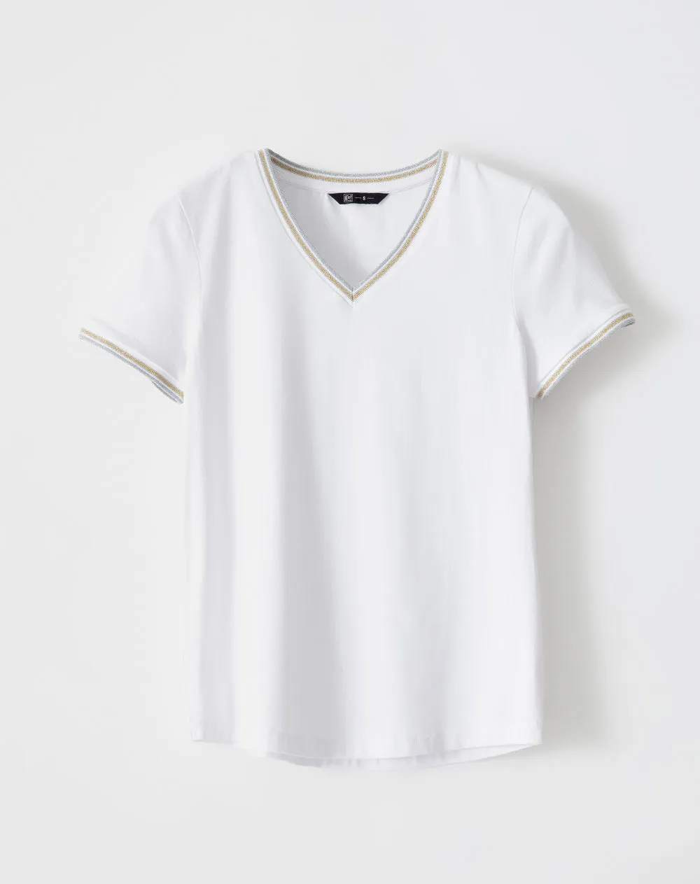 Camiseta regular fit manga corta blanca sold by Gef product image thumbnail 5
