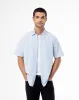 Camisa manga corta regular algodón rayas hombre sold by Gef