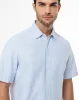Camisa manga corta regular algodón rayas hombre sold by Gef