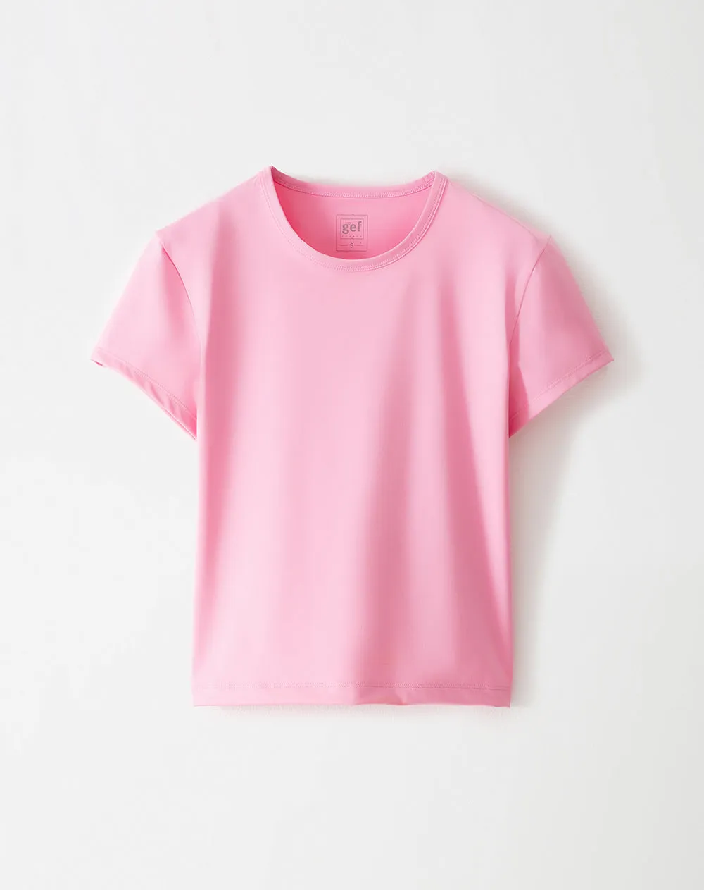 Camiseta slim fit manga corta rosada sold by Gef product image thumbnail 5