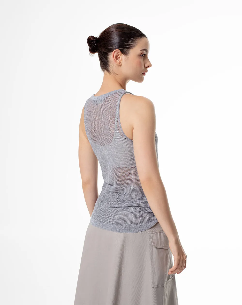 Camisa fit gris plateada sold by Gef product image thumbnail 2