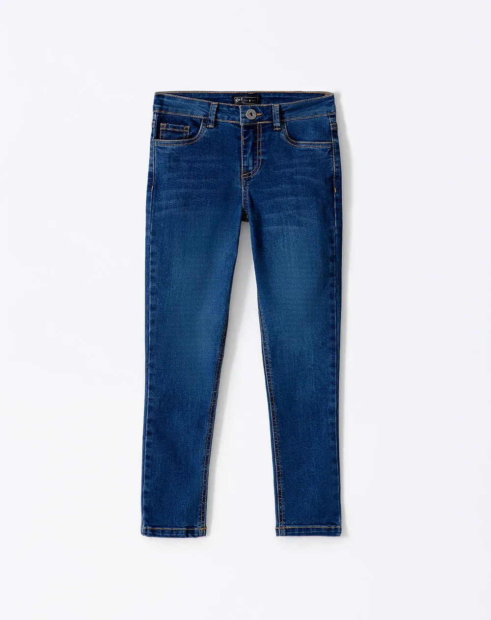 Jean skinny tiro medio índigo oscuro niña sold by Gef product image thumbnail 5