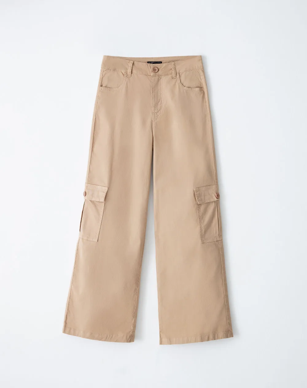 Cargo relaxed fit tiro alto habano sold by Gef product image thumbnail 5