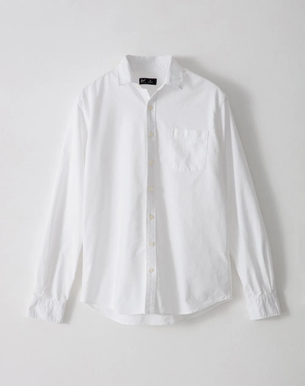 Camisa manga larga slim algodón blanca hombre sold by Gef product image thumbnail 5