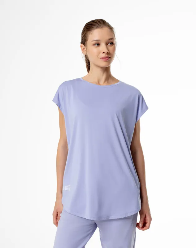 Camiseta deportiva mujer secado rápido lavanda sold by Gef