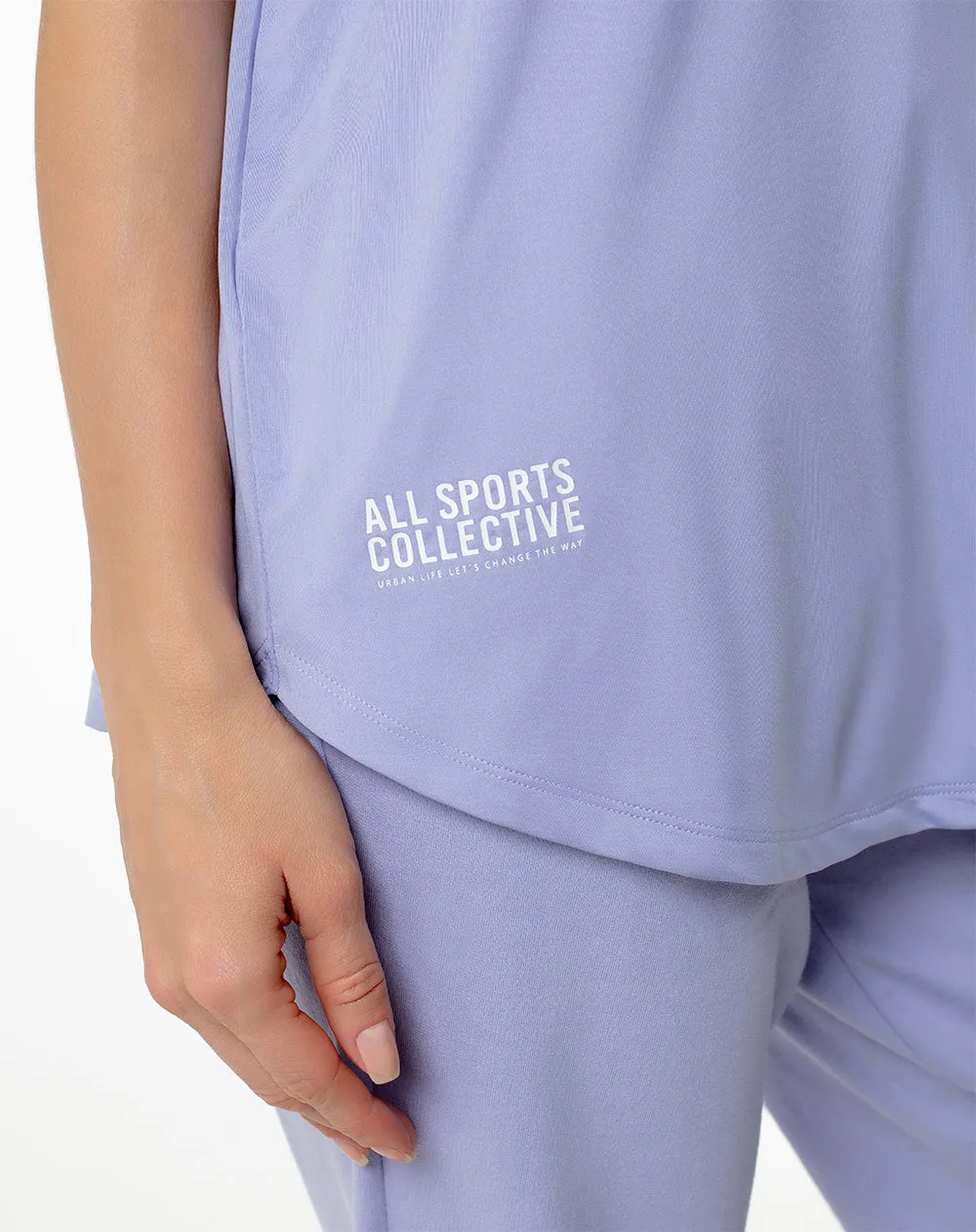 Camiseta deportiva mujer secado rápido lavanda sold by Gef product image thumbnail 3