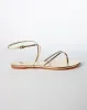 Sandalias doradas sold by Gef