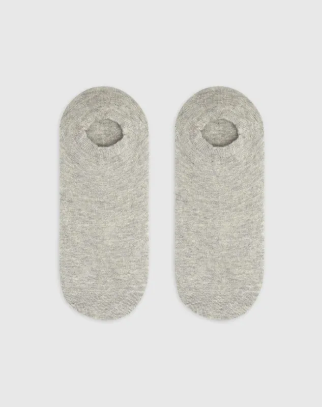 2 pares de medias baletas gris jaspe sold by Gef