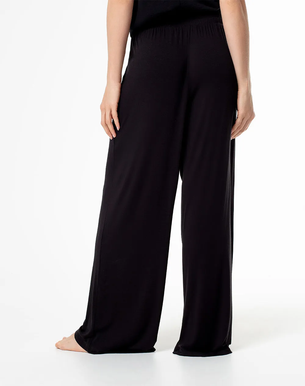 Pantalón relaxed fit tiro medio negro sold by Gef product image thumbnail 2