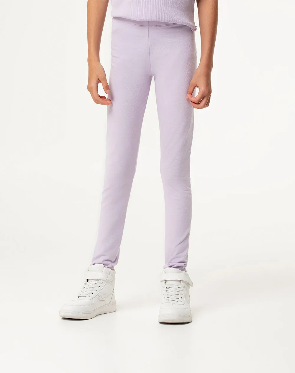 Legging tiro medio lila sold by Gef product image thumbnail 3