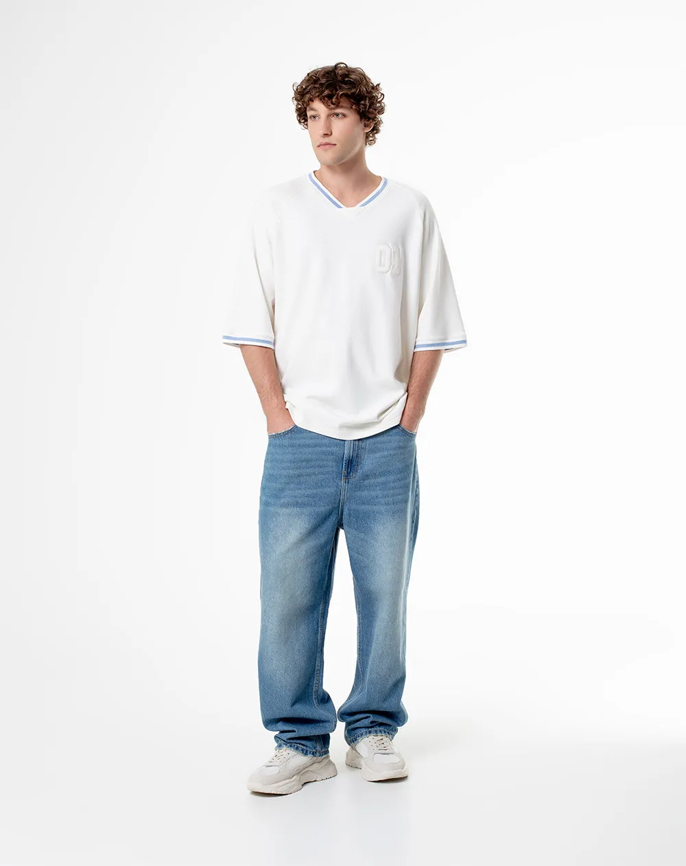 Camiseta oversize algodón habana hombre sold by Gef product image thumbnail 4