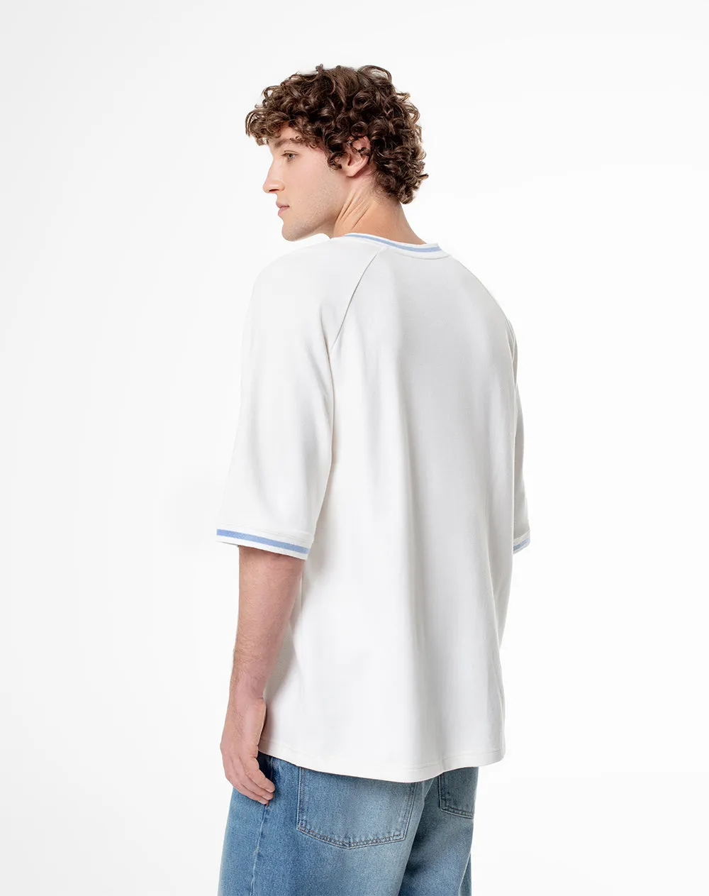 Camiseta oversize algodón habana hombre sold by Gef product image thumbnail 2