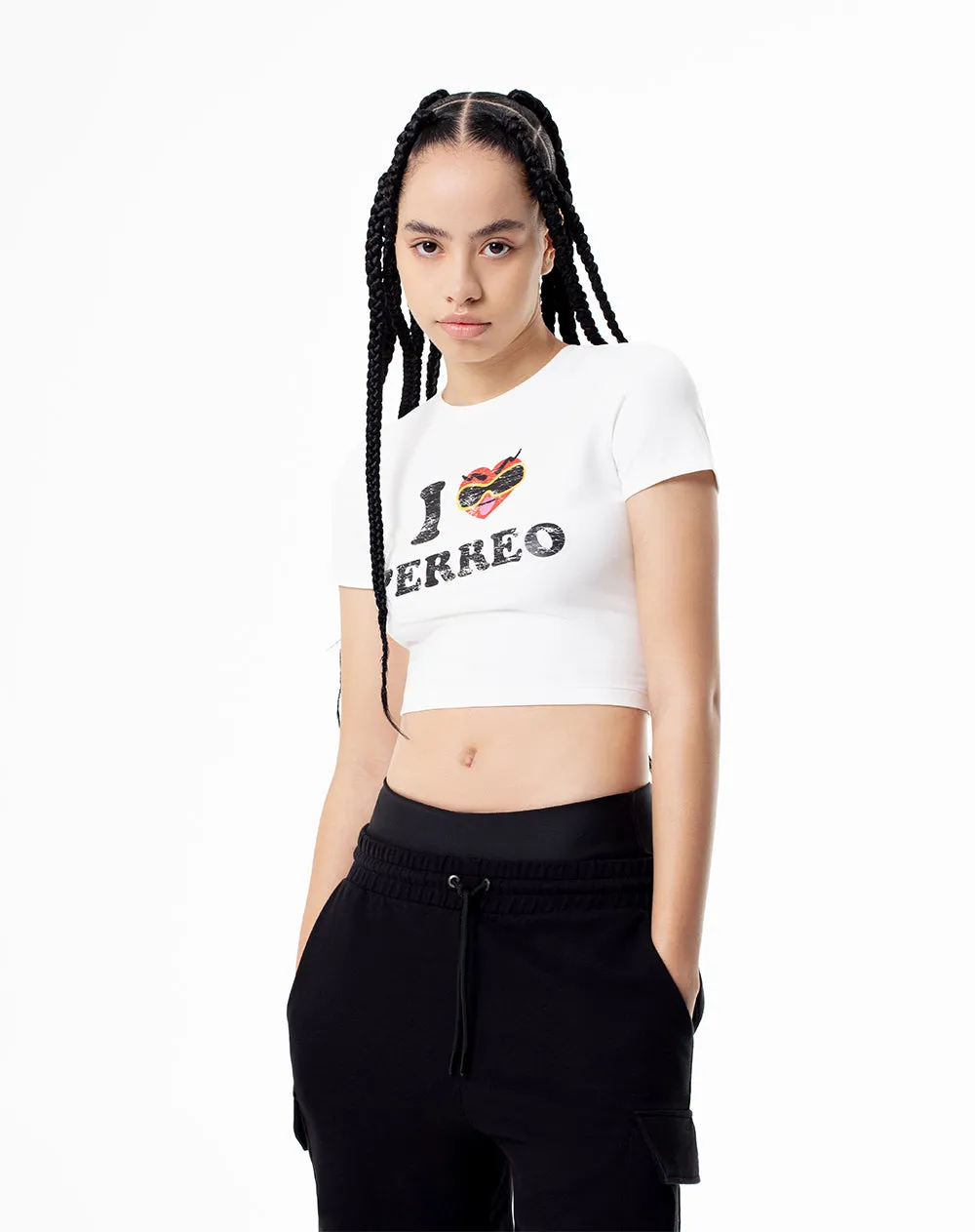 Camiseta slim fit manga corta vainilla sold by Gef