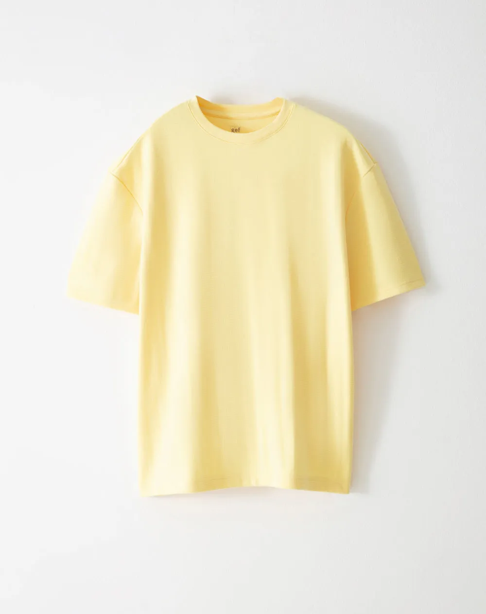 Camiseta oversized fit manga corta amarilla sold by Gef product image thumbnail 5