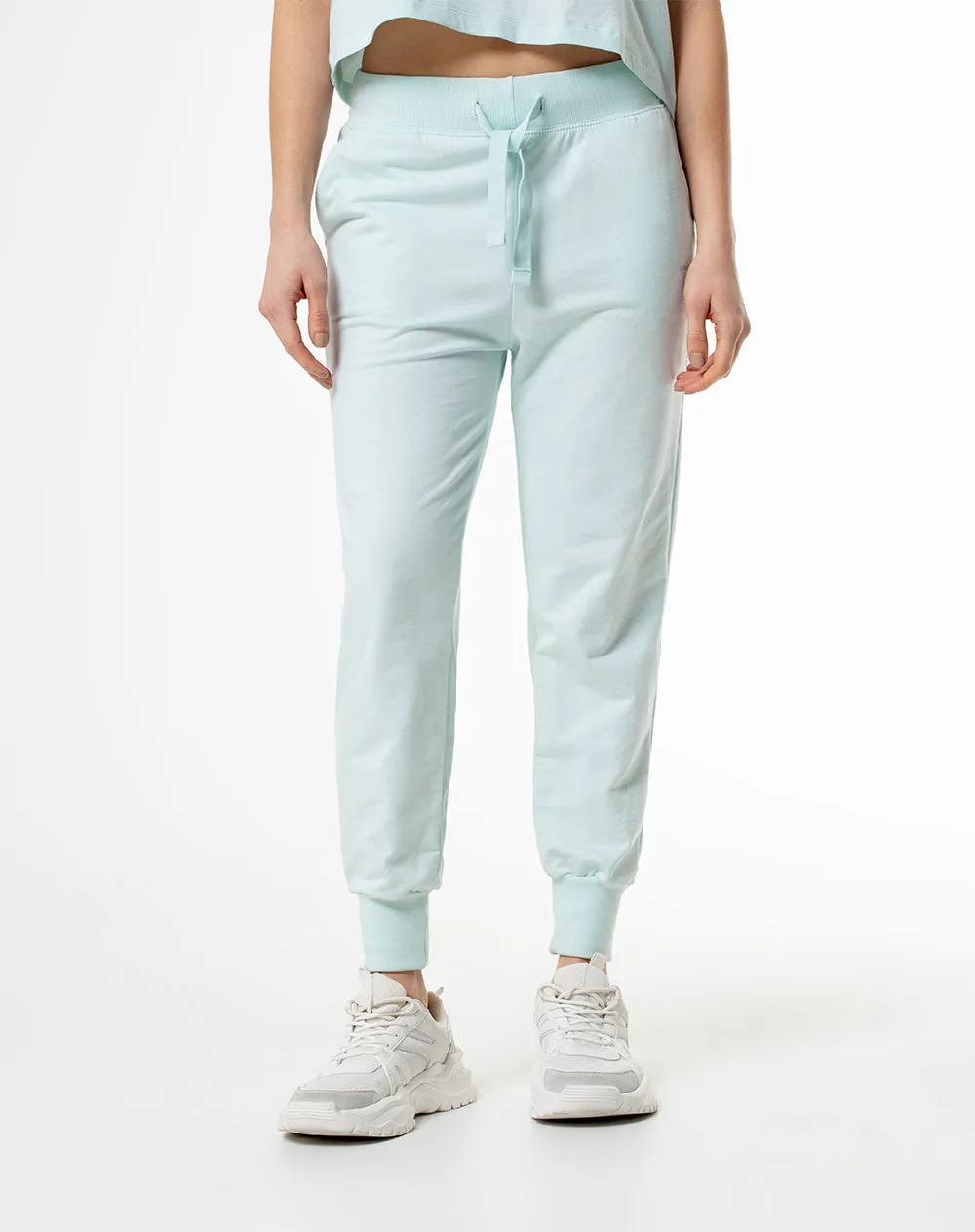 Jogger tiro medio algodón azul mujer sold by Gef product image thumbnail 3