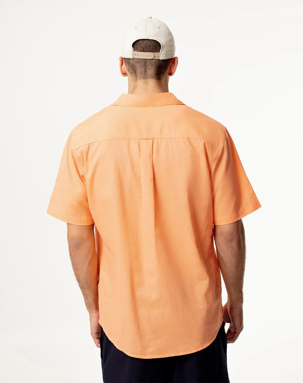 Camisa regular fit manga corta naranja sold by Gef product image thumbnail 2