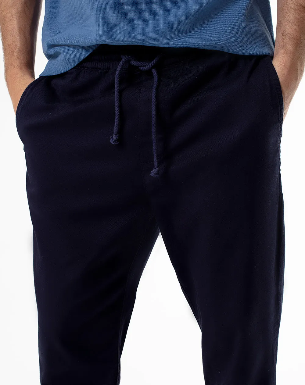 Pantalón regular drill algodón azul hombre sold by Gef product image thumbnail 4