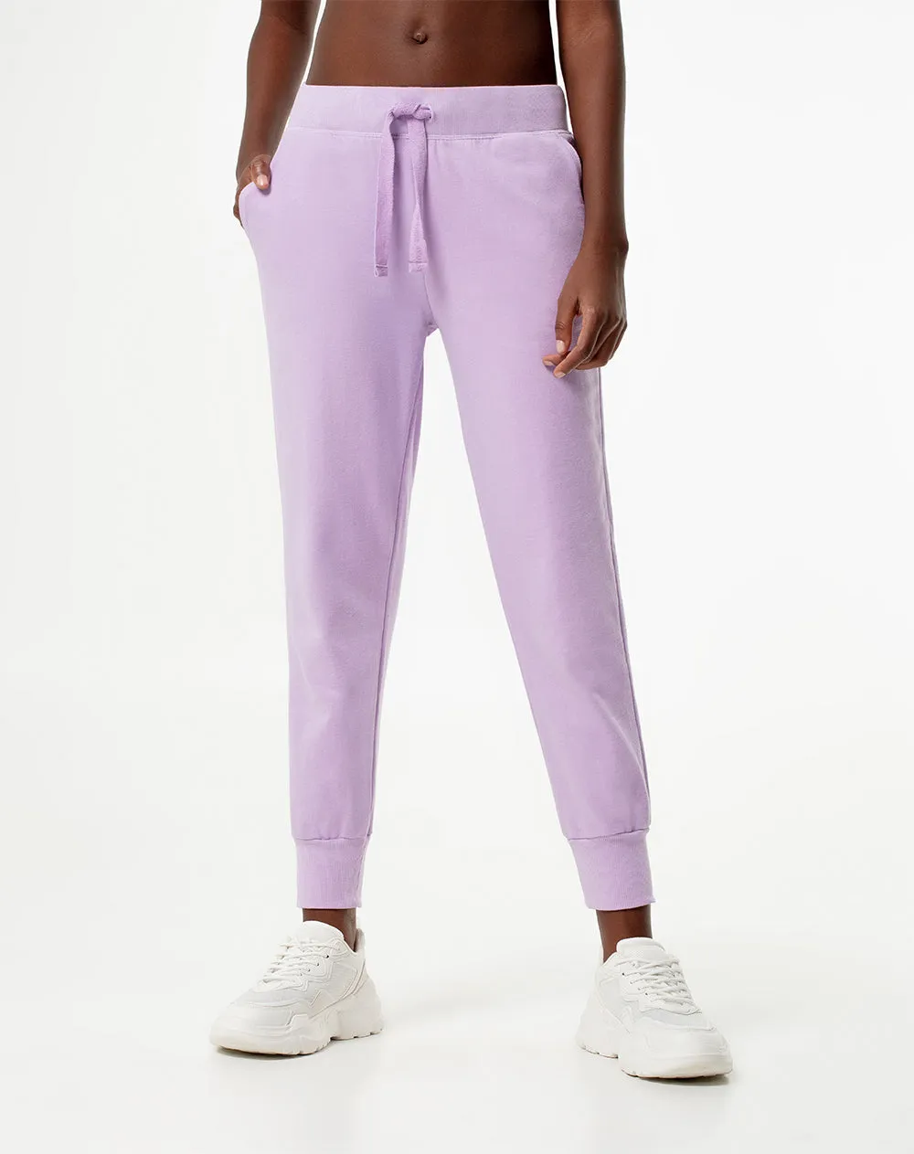 Jogger slim fit tiro medio morado sold by Gef product image thumbnail 3