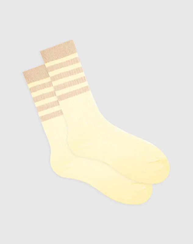 Medias largas amarillas sold by Gef