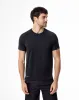 Camiseta deportiva hombre control humedad negra sold by Gef