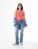Camiseta slim fit coral sold by Gef