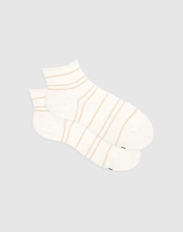 Medias cortas habanas jaspe sold by Gef