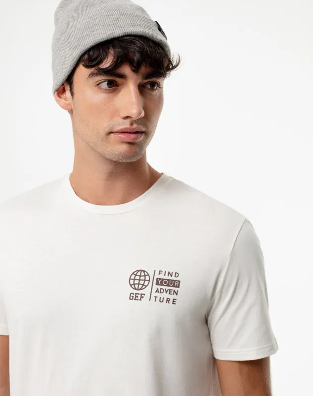 Camiseta oversized fit manga corta vainilla sold by Gef