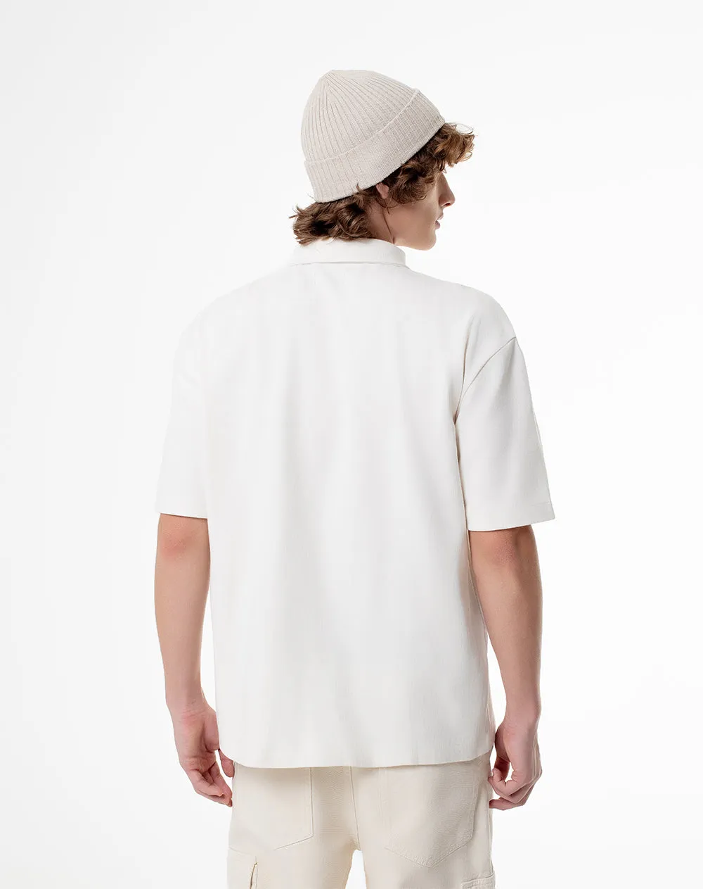 Polo regular algodón vainilla hombre sold by Gef product image thumbnail 2