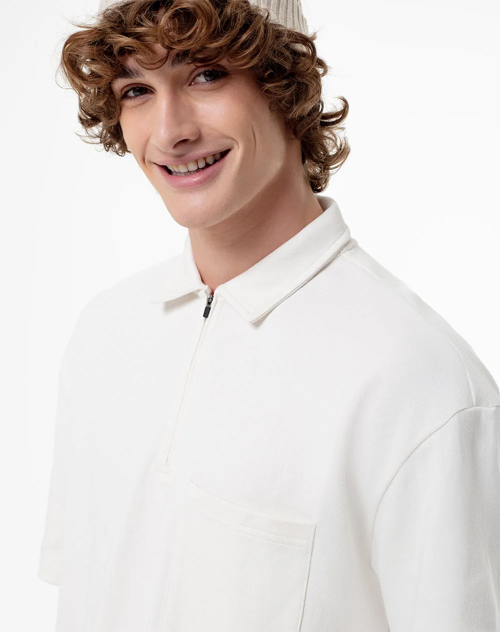 Polo regular algodón vainilla hombre sold by Gef product image thumbnail 3