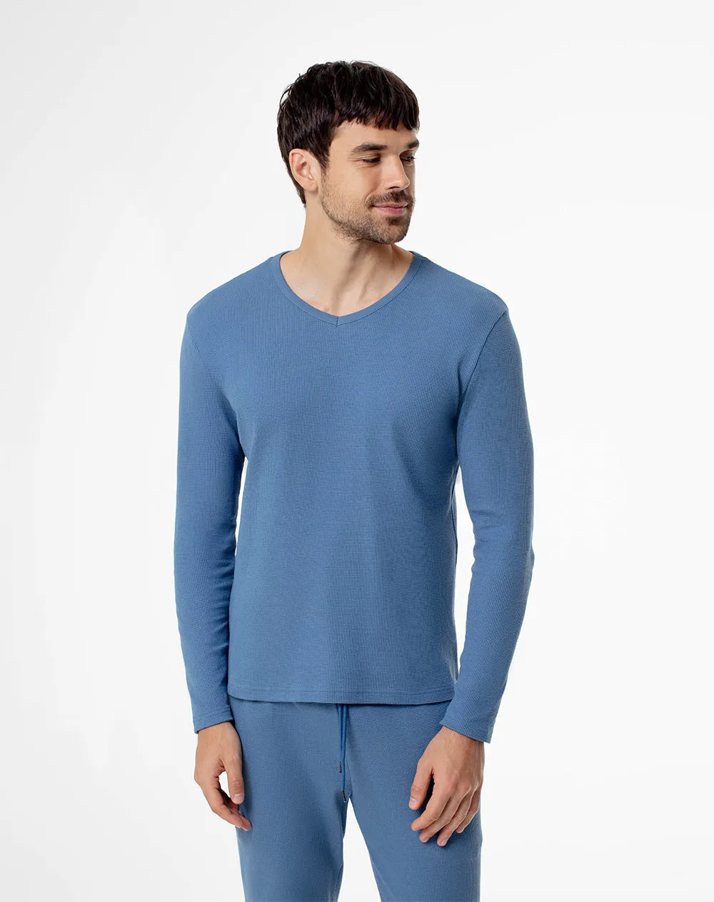 Camibuzo relax algodón azul hombre sold by Gef