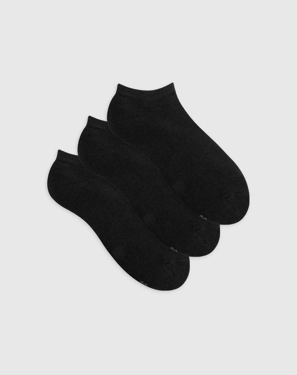 Medias hombre tobillera corta algodón pack x3 habano sold by Gef