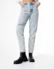 Jean mom fit fit tiro alto indigo claro sold by Gef
