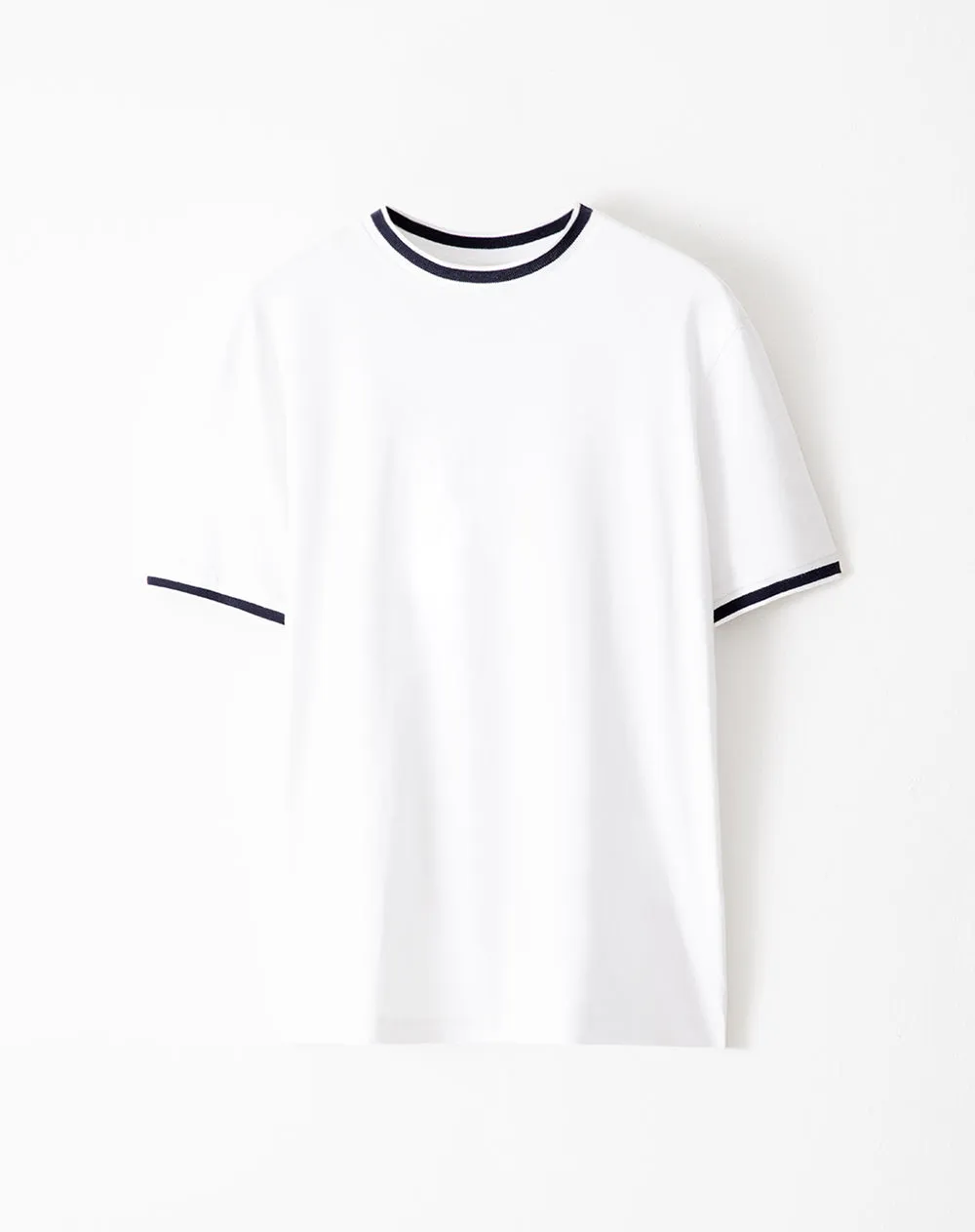 Camiseta regular algodón jersey azul hombre sold by Gef product image thumbnail 5