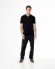 Polo slim fit negra sold by Gef