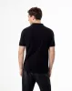 Polo slim fit negra sold by Gef