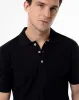 Polo slim fit negra sold by Gef