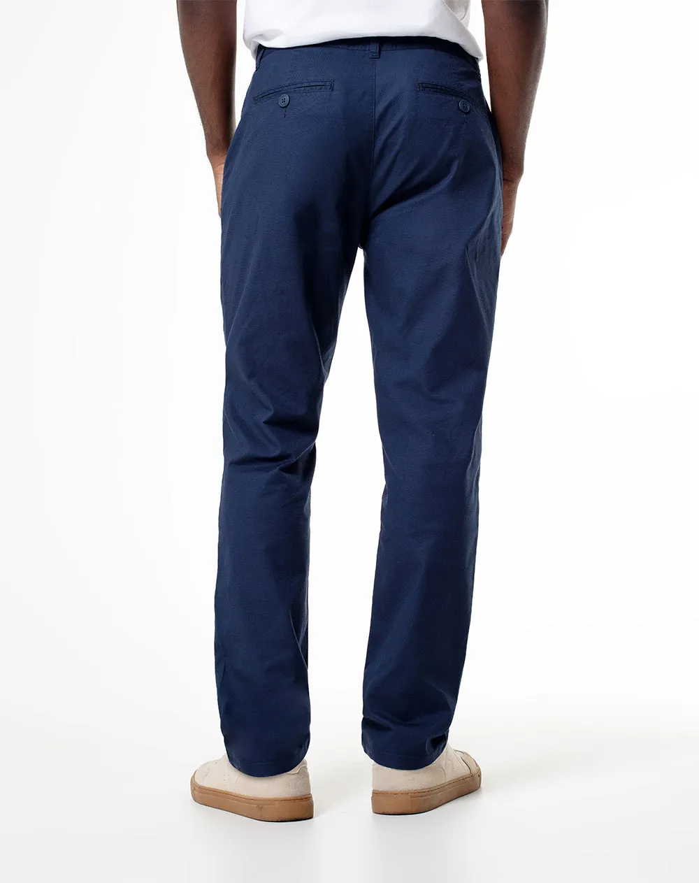 Pantalón regular fit tiro medio azul sold by Gef product image thumbnail 2