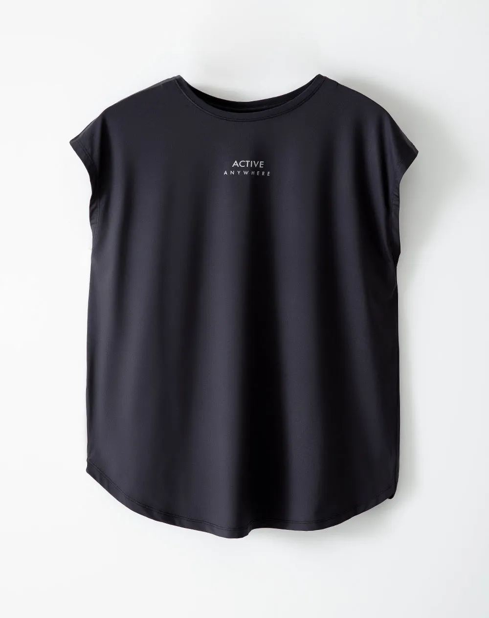 Camiseta deportiva secado rápido negra mujer sold by Gef product image thumbnail 5