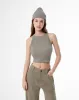 Camiseta cropped fit verde sold by Gef