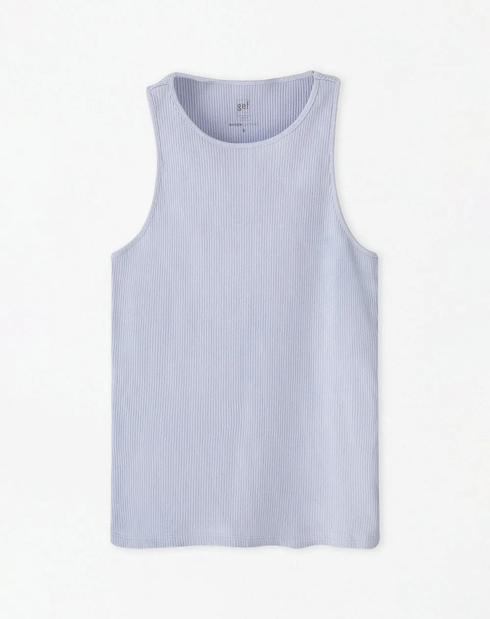 Camiseta esqueleto slim rib algodón azul mujer sold by Gef product image thumbnail 5