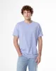Camiseta regular algodón jersey azul hombre sold by Gef