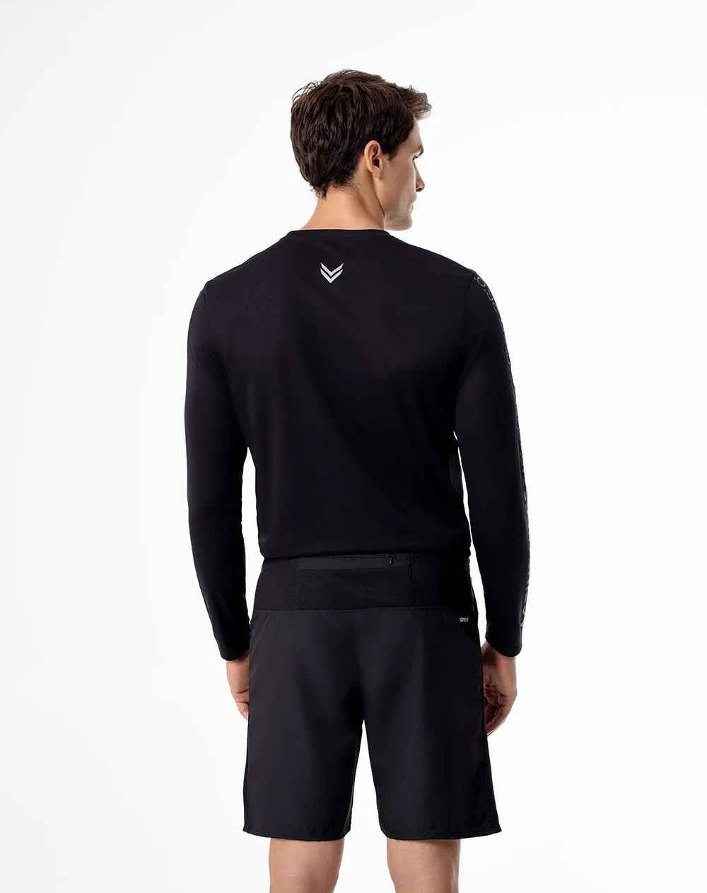 Pantaloneta deportiva secado rápido negra hombre sold by Gef product image thumbnail 2