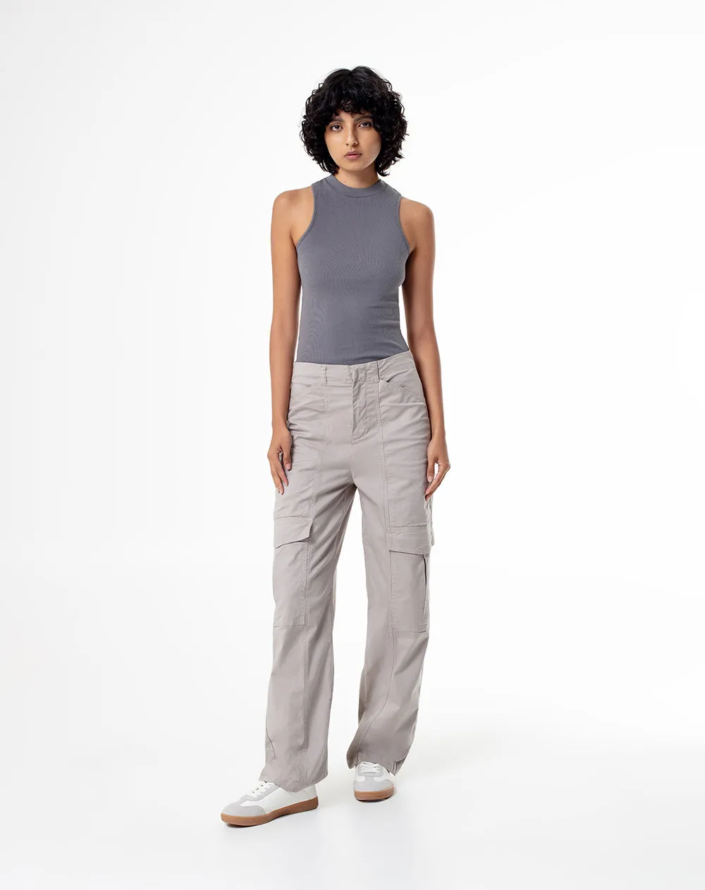 Camiseta Lonut fitted fit gris sold by Gef product image thumbnail 4