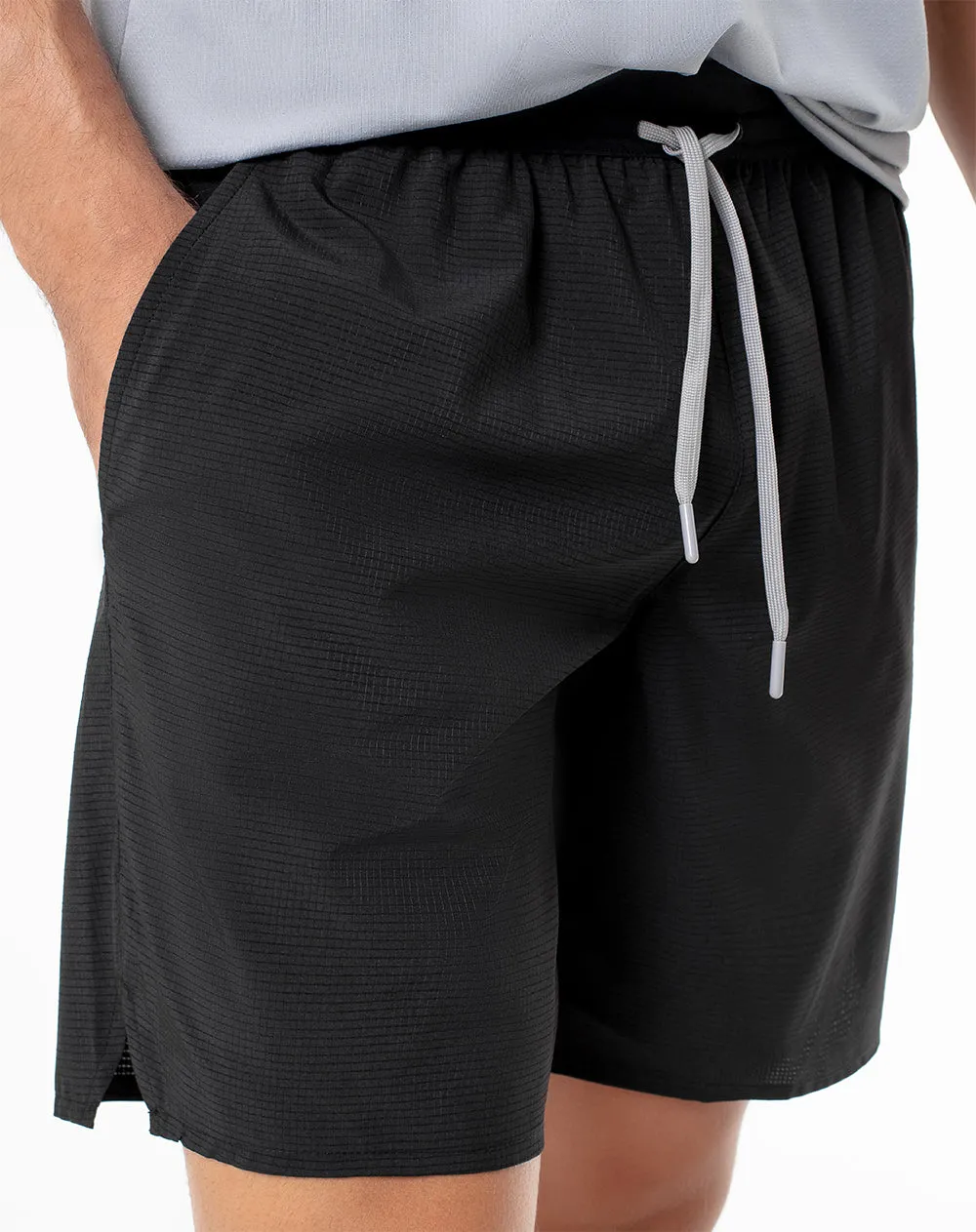 Pantaloneta deportiva secado rápido negra hombre sold by Gef product image thumbnail 4