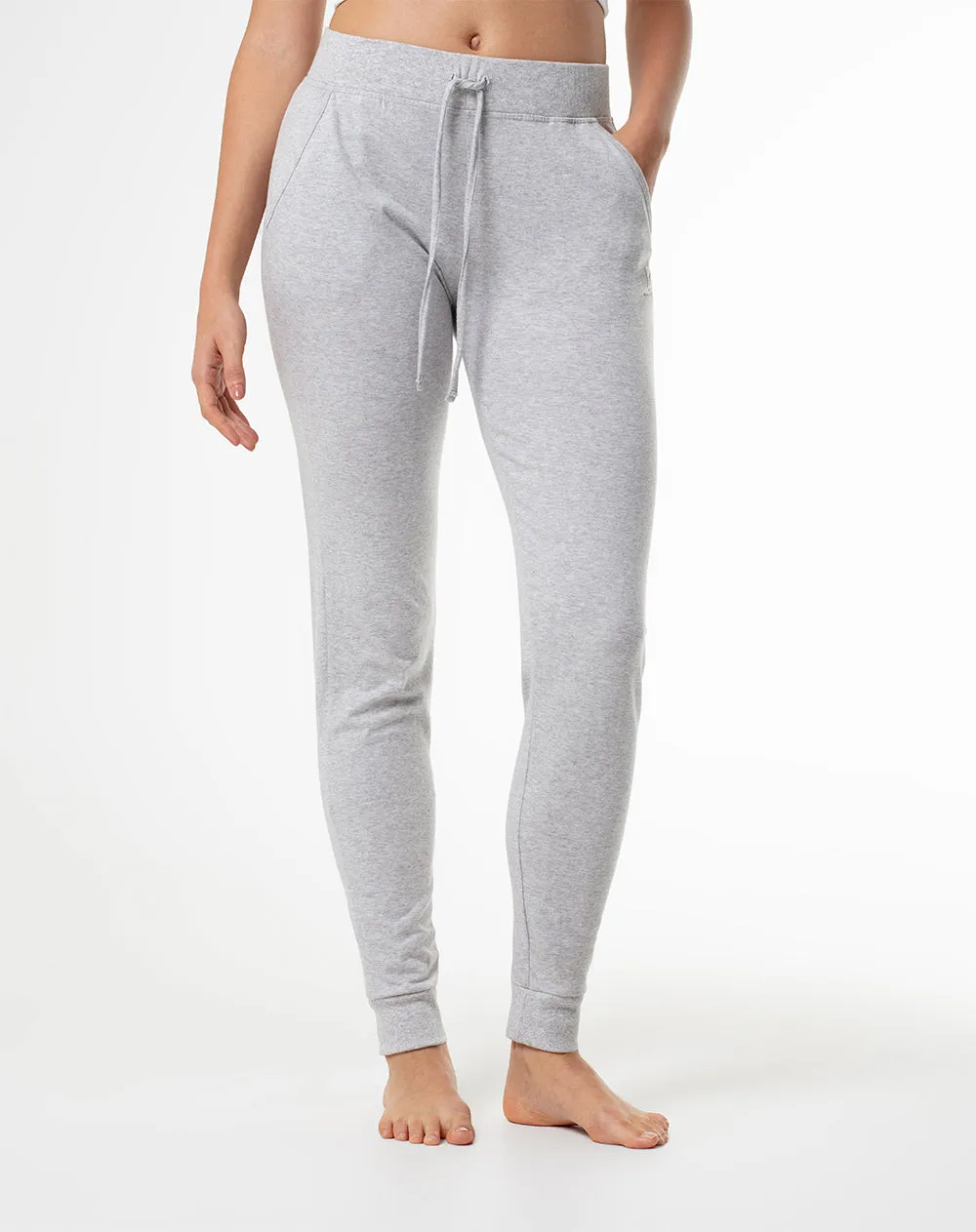 Jogger tiro medio algodón gris mujer sold by Gef product image thumbnail 3